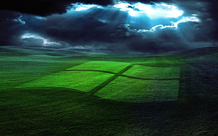 Microsoft window logo display HD wallpaper
